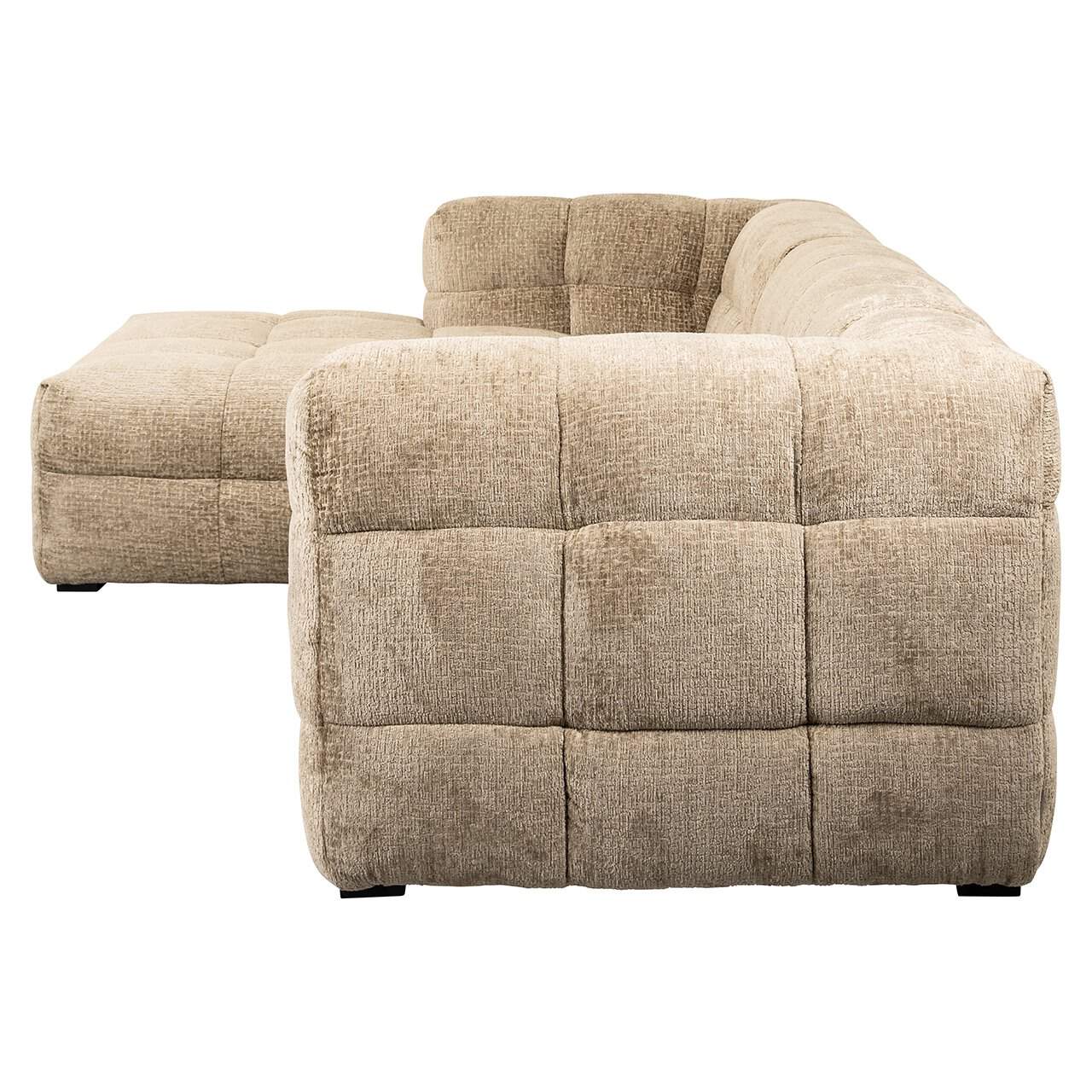 S5156 DESERT FUSION - Sofa wypoczynkowa Merrol lewa pustynna fusion (Fusion 109 pustynna)