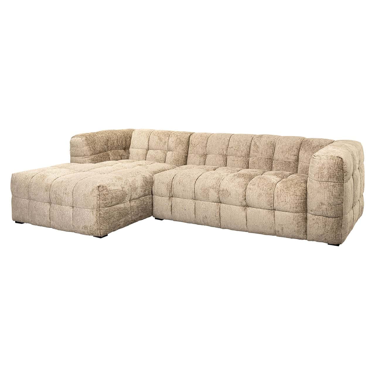 S5156 DESERT FUSION - Sofa wypoczynkowa Merrol lewa pustynna fusion (Fusion 109 pustynna)