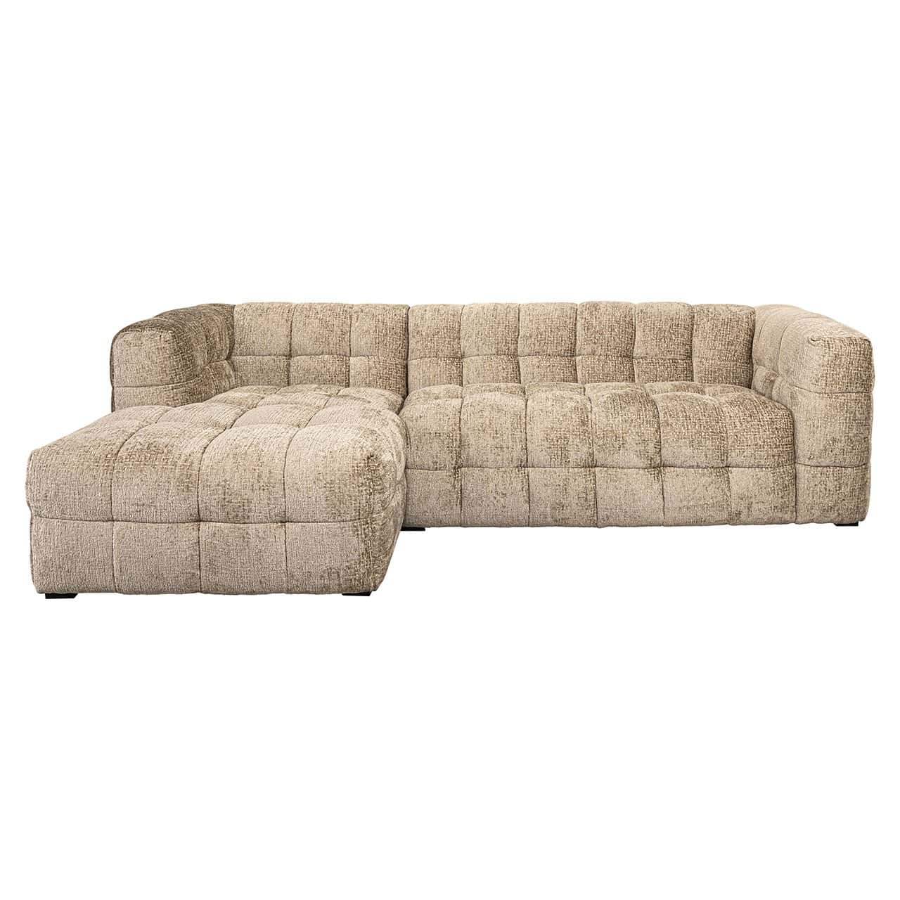 S5156 DESERT FUSION - Sofa wypoczynkowa Merrol lewa pustynna fusion (Fusion 109 pustynna)