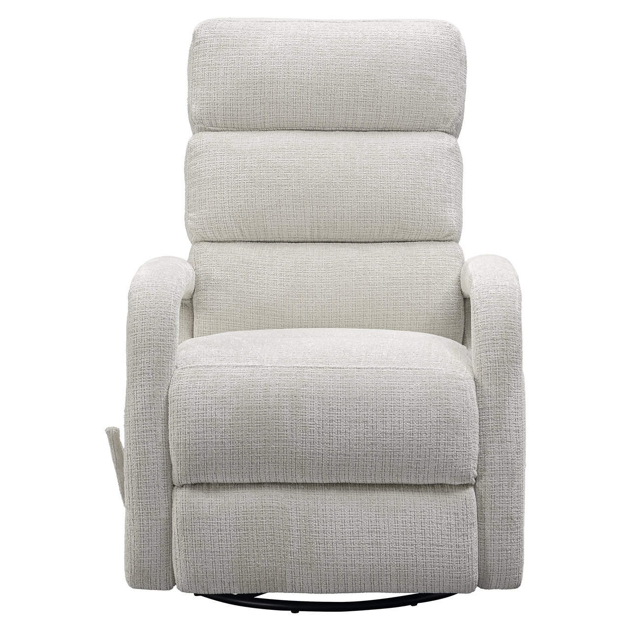 S5166 BEIGE CHENILLE - Fotel relaksacyjny obrotowy Denvi beż szenilowy (Niagara 902 beż)