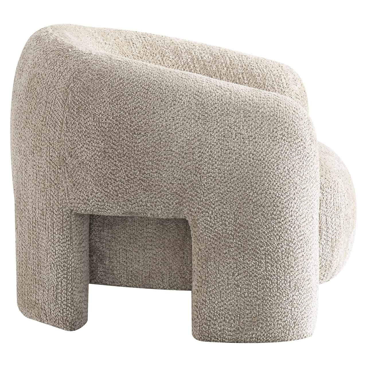 S5168 LOVELY BEIGE - Fotel Milania piękny beż (Be Lovely 170 Beige)