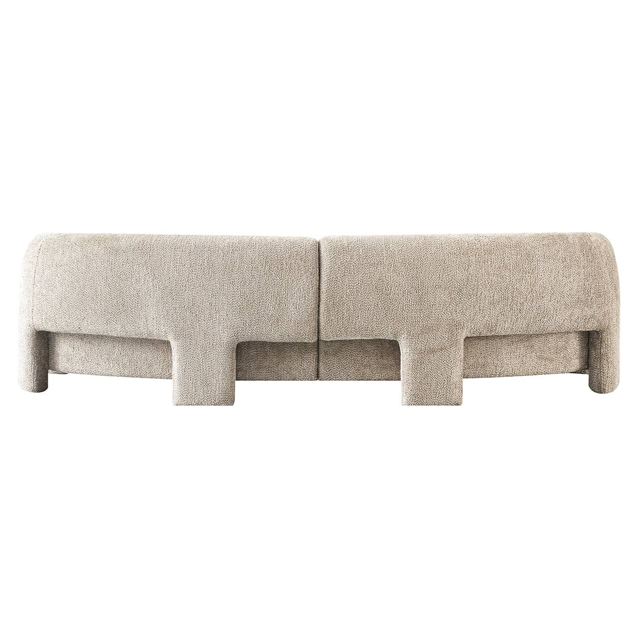 S5169 LOVELY BEIGE - Sofa Milania śliczny beż (Be Lovely 170 Beige)