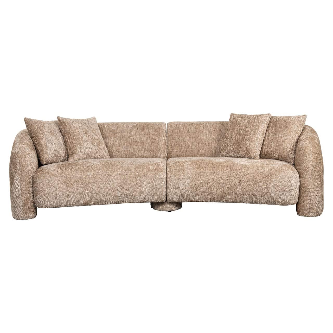 S5169 LOVELY BEIGE - Sofa Milania śliczny beż (Be Lovely 170 Beige)