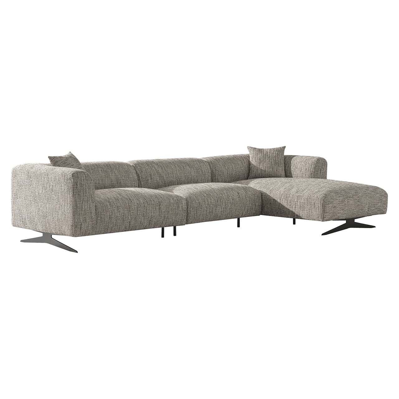 S5171 TRENDY NATURE - Sofa Hoxton 3-osobowa + salon prawa (Be Trendy 01 Nature)