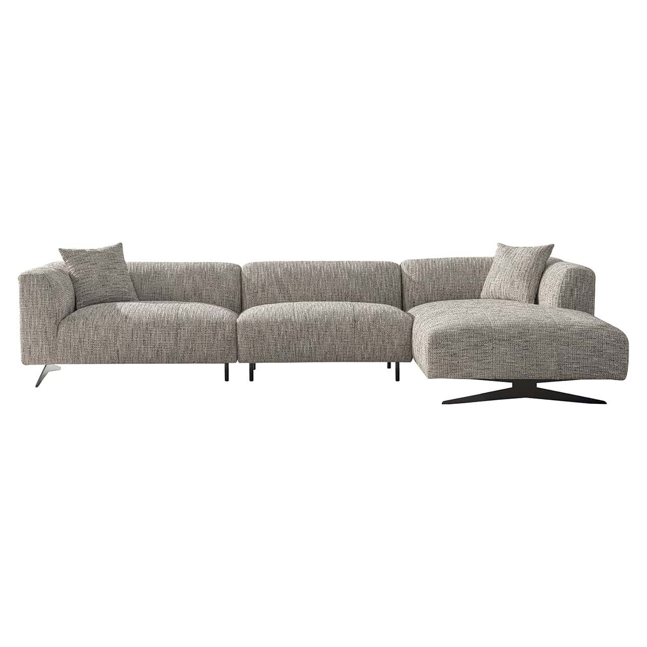 S5171 TRENDY NATURE - Sofa Hoxton 3-osobowa + salon prawa (Be Trendy 01 Nature)