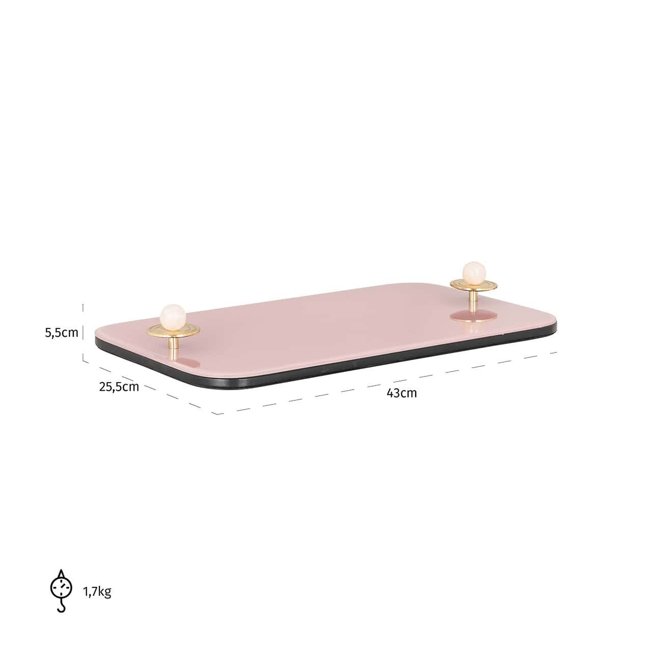 -TR-0027 - Taca Jalien (różowa)