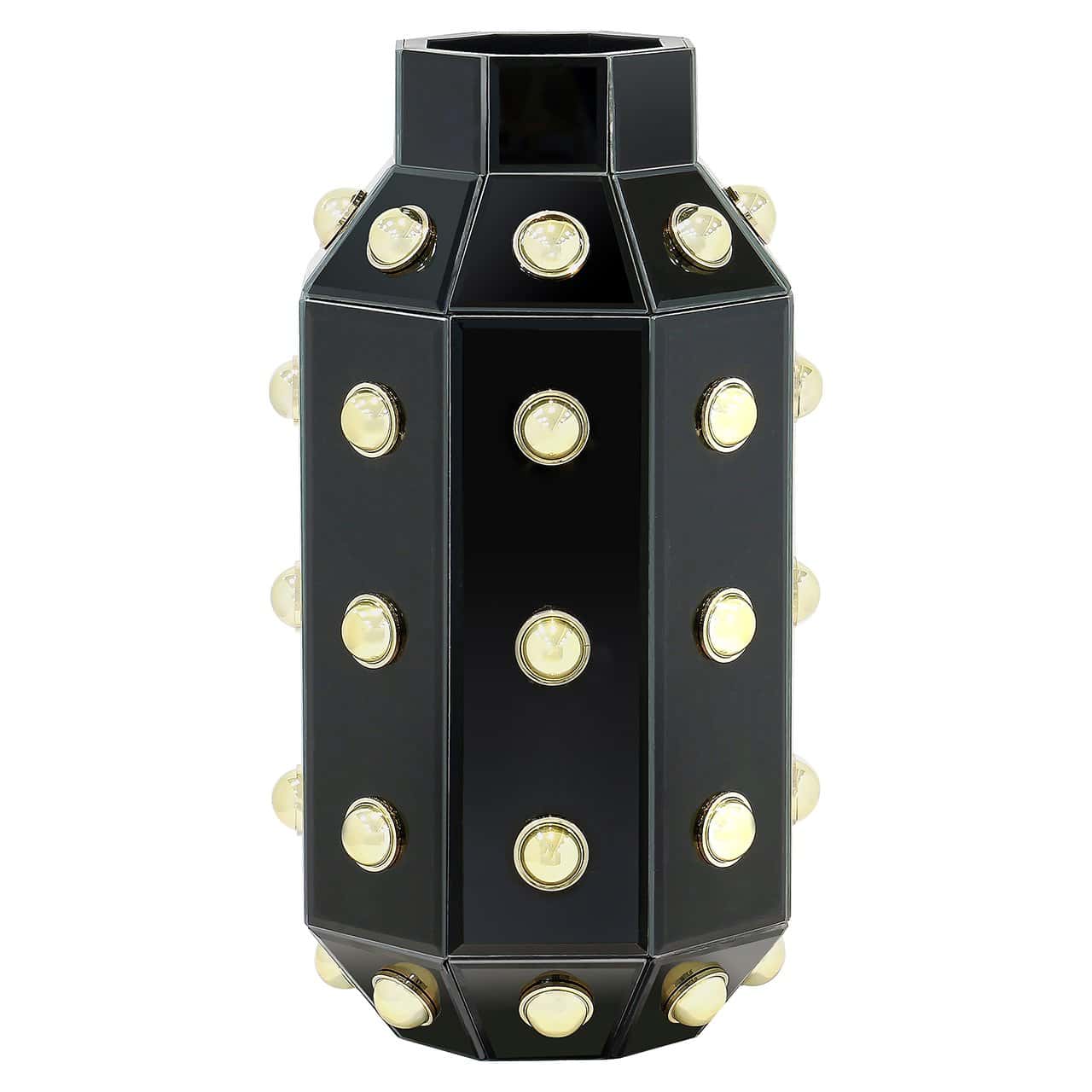 -VA-0355 - Wazon Justa (czarny)