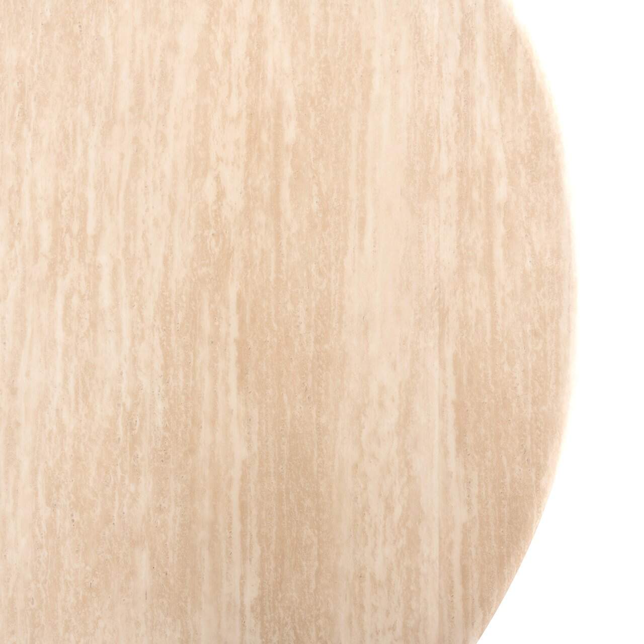 8681 - Stół jadalny Fictus beżowy 140Ø