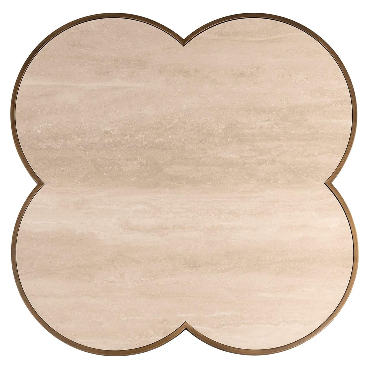 8771 - Stolik kawowy Clover (Beżowy)