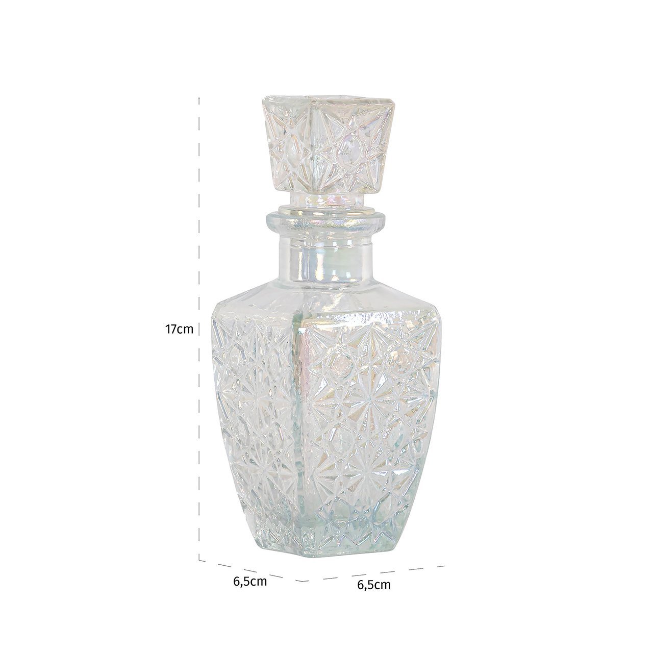 -BT-0001 - Przedmiot dekoracyjny Dayna opalizujący (8 sztuk)