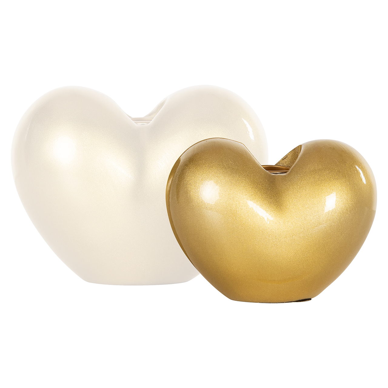 -KA-0306 - Świecznik Dilly złoty mały