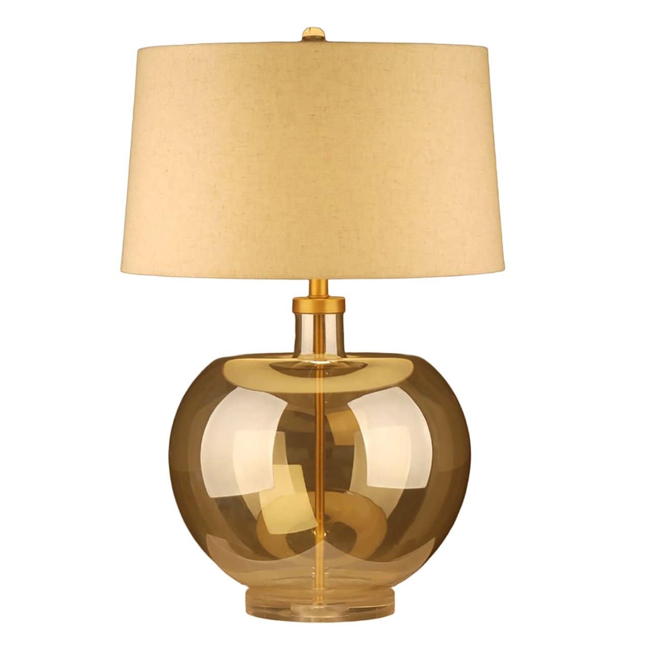 -LB-0193 - Lampa stołowa Jazzy (bursztynowa)