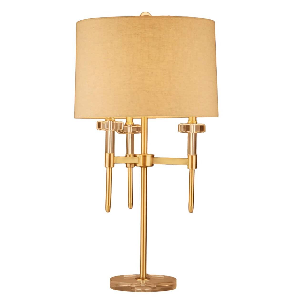-LB-0195 - Lampa stołowa Josie (Szczotkowane złoto)