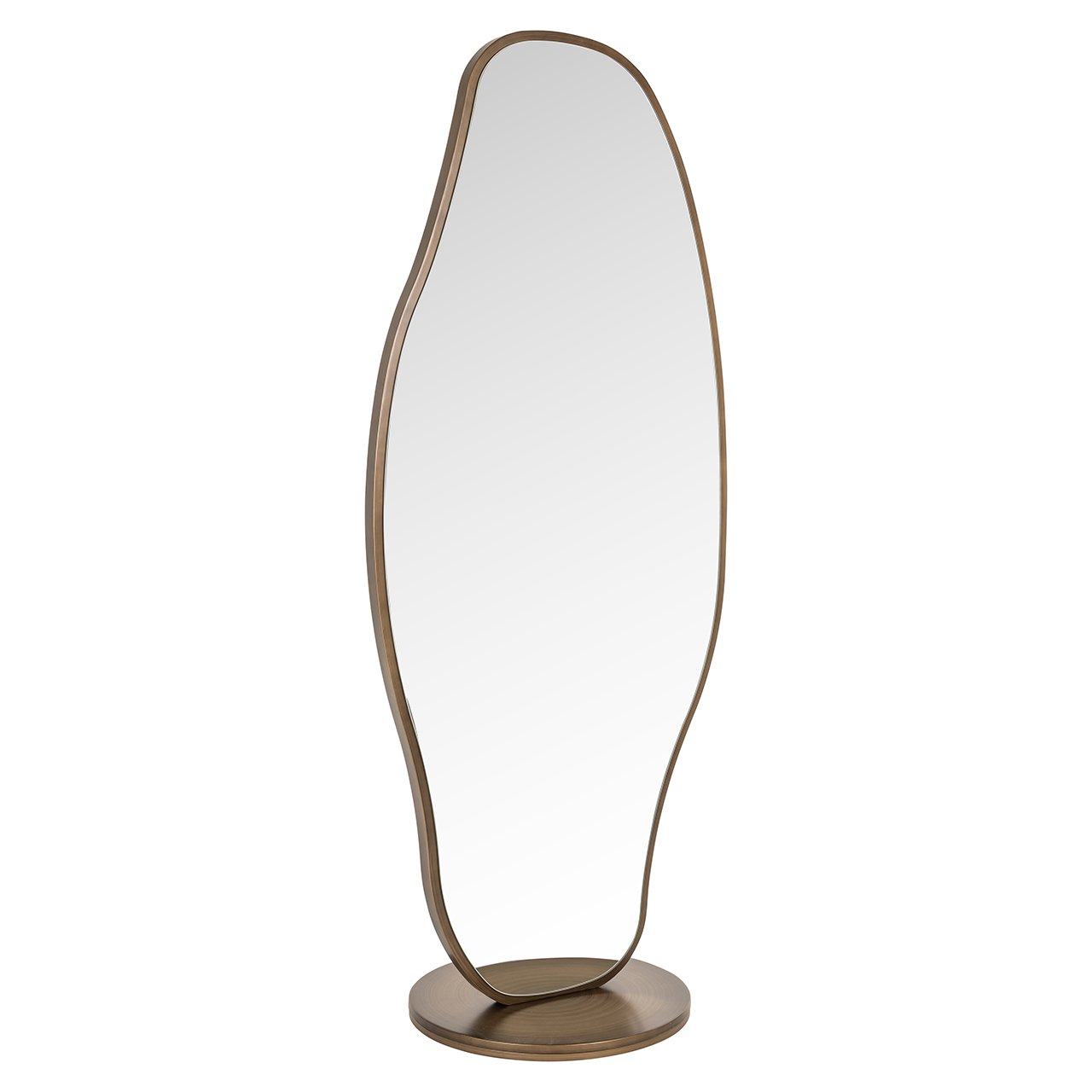 -MI-0125 - Mirror Jalyce (Szczotkowane złoto)
