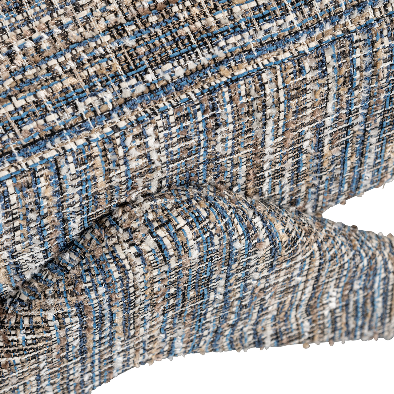 S4764 BLUE COCO - Fotel wypoczynkowy Lexi niebieski kokos