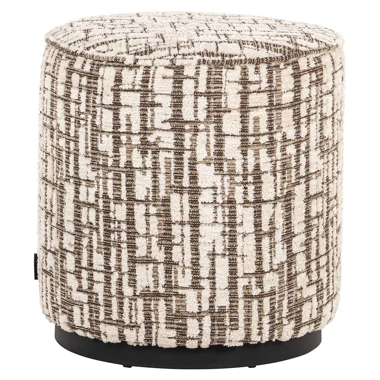 S4770 CREAM DALIA - Pufa Lexie 45Ř kremowa Dalia (Dalia 11 Kremowa)