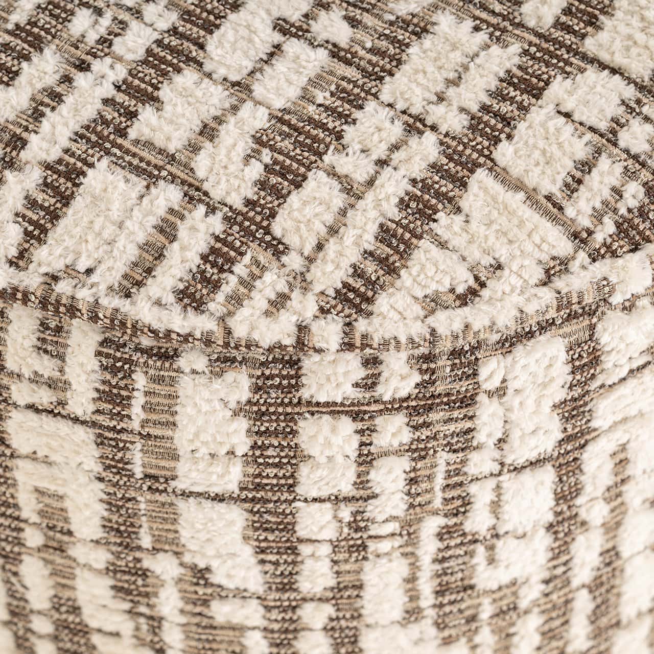 S4770 CREAM DALIA - Pufa Lexie 45Ř kremowa Dalia (Dalia 11 Kremowa)