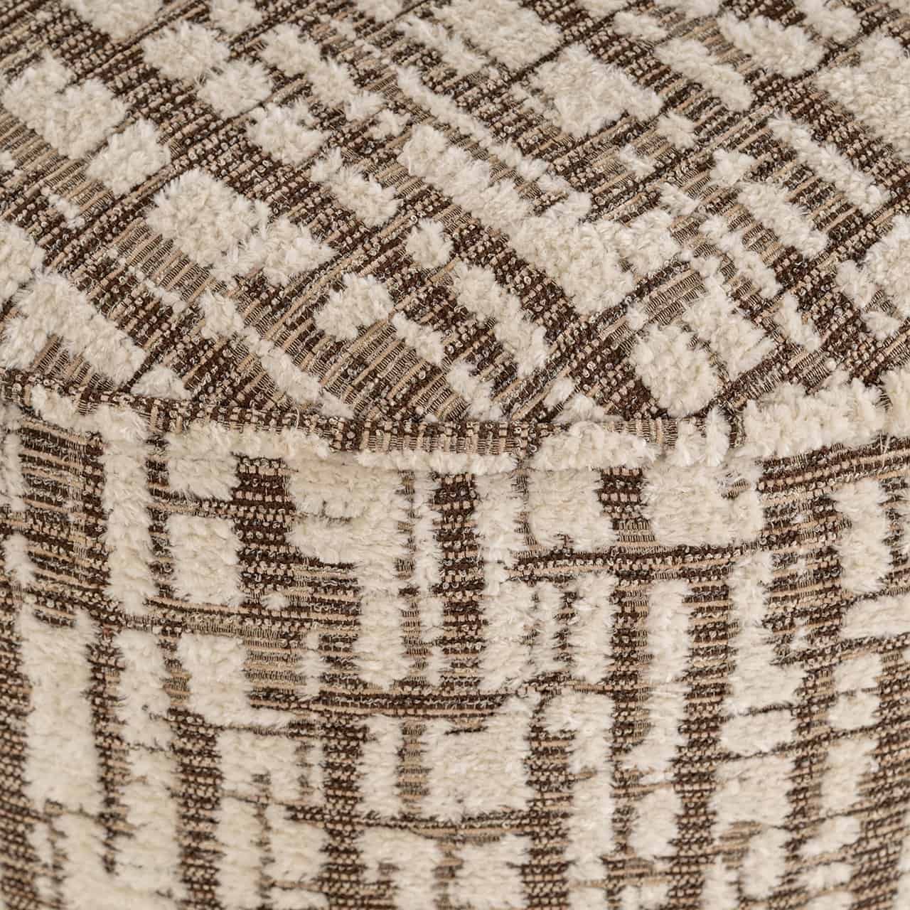 S4771 CREAM DALIA - Pufa Lexie 70Ř kremowa Dalia (Dalia 11 Kremowa)