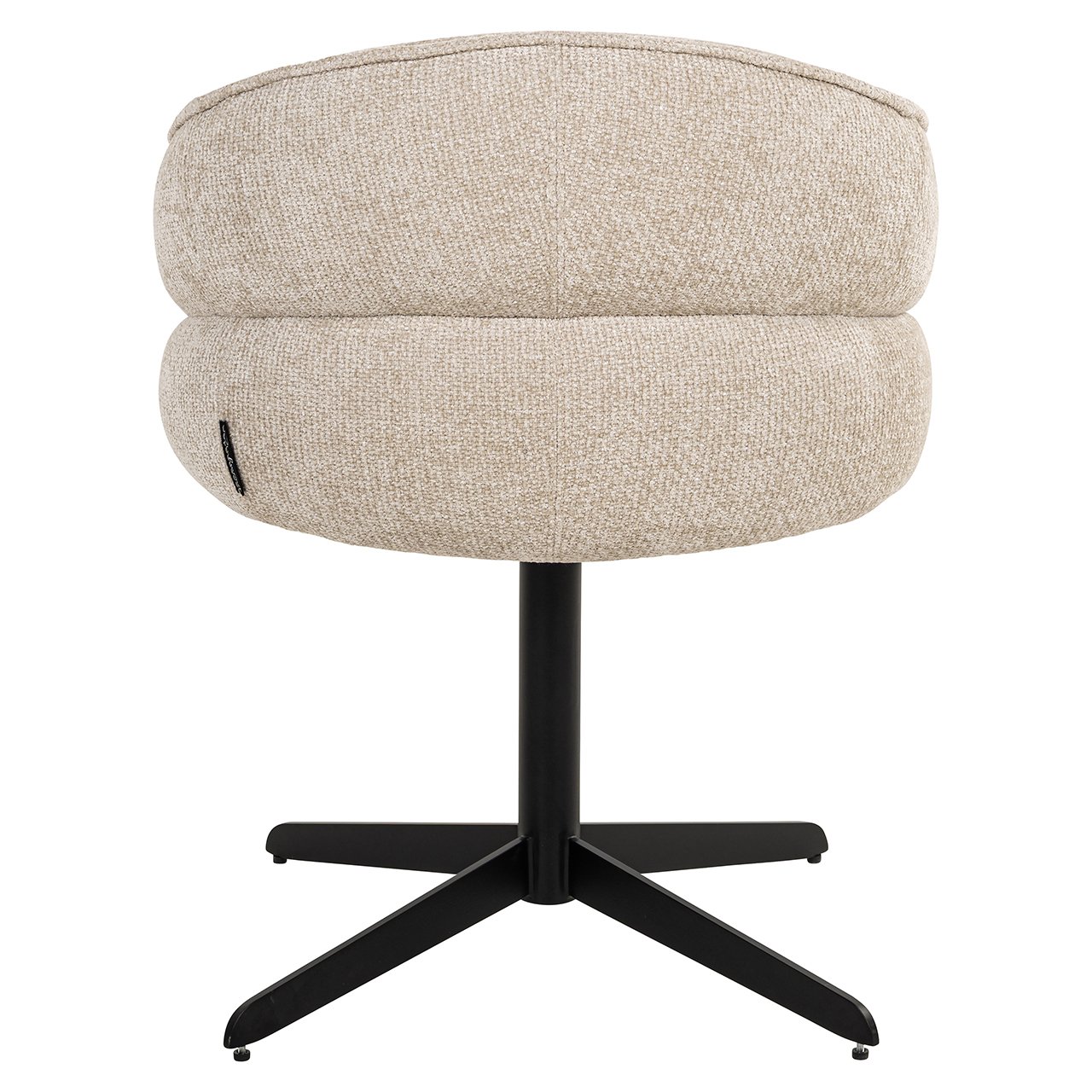S4775 CREAM UNICORN - Fotel obrotowy Angelina kremowy jednorożec (Unicorn 11 kremowy)