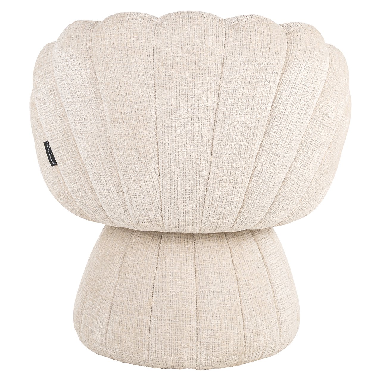 S4777 BEIGE CHENILLE - Fotel wypoczynkowy Blossom beżowy szenilowy (Niagara 902 beżowy szenilowy)