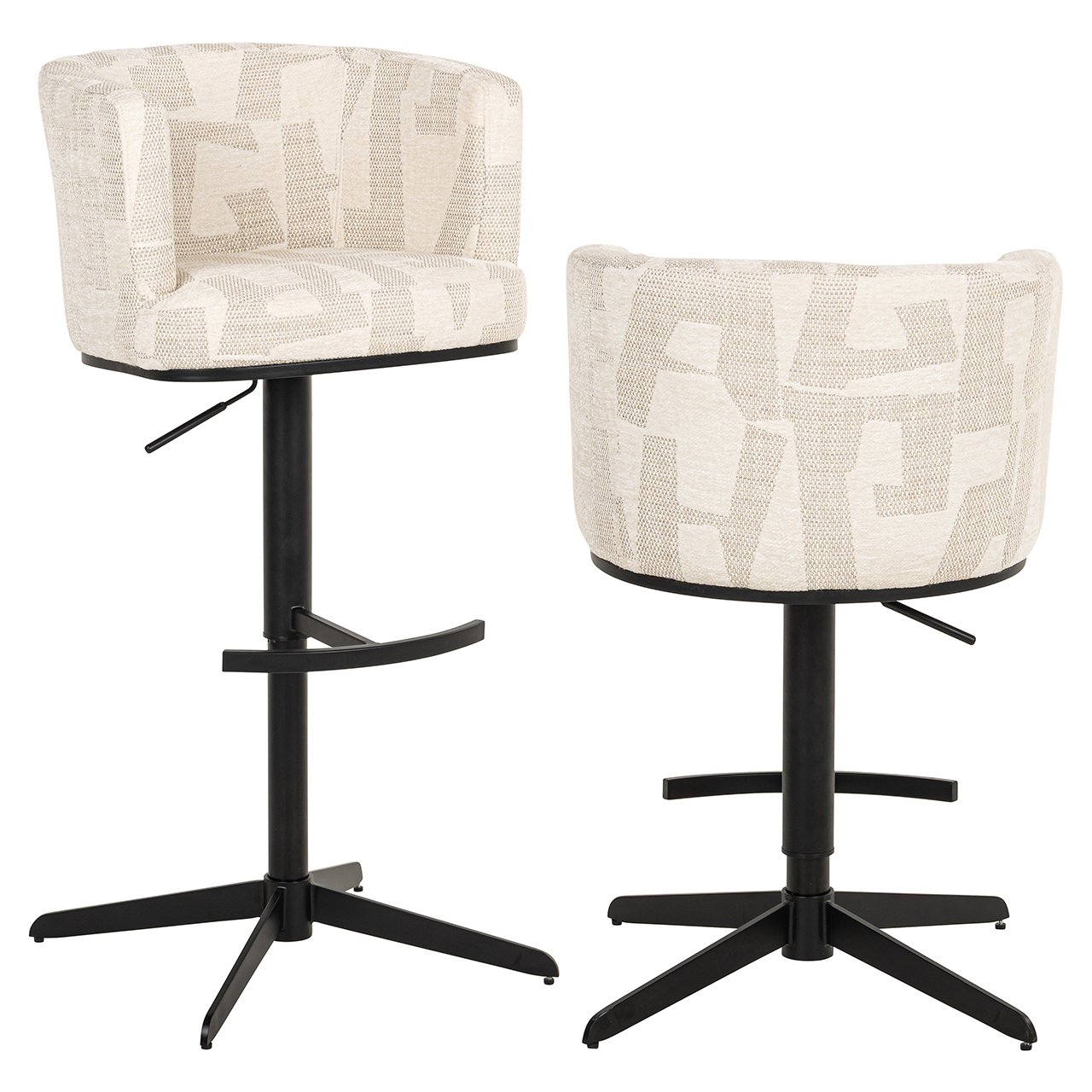 S4785 BEIGE GRAFFIC - Hoker barowy/barowy Cheyenne beżowy graffic (Beżowy graffic)