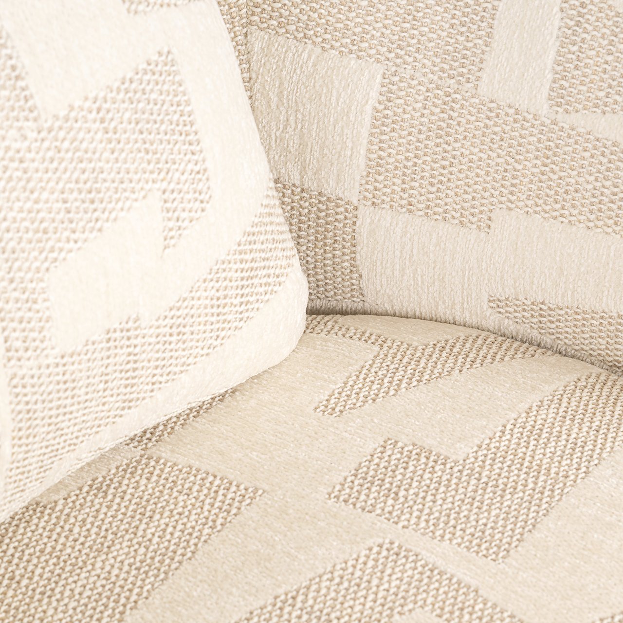 S4791 BEIGE GRAFFIC - Fotel wypoczynkowy Tuscany beżowy graffic (Beżowy graffic)