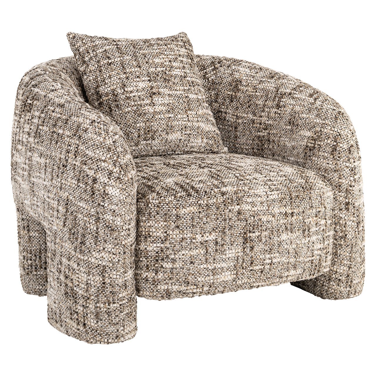 S4791 BROWN OMARA - Fotel wypoczynkowy Tuscany brązowy omara (Brązowy omara)