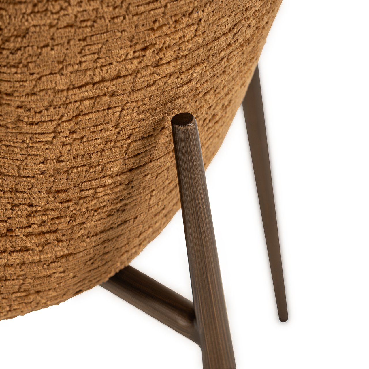 S4792 COGNAC FUSION - Krzesło Odarby koniak fusion (zestaw 2 sztuk) (Fusion koniak 28)