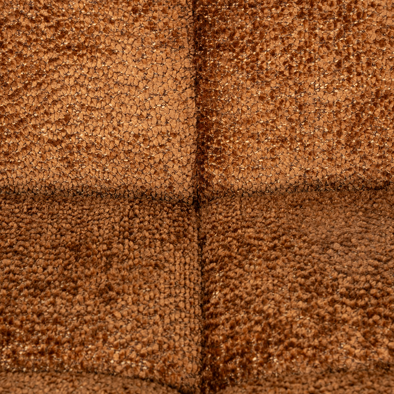 S5136 LOVELY CINNAMON - Sofa Cube 3-osobowa + leżanka lewa (Be Lovely 603 Cinnamon)