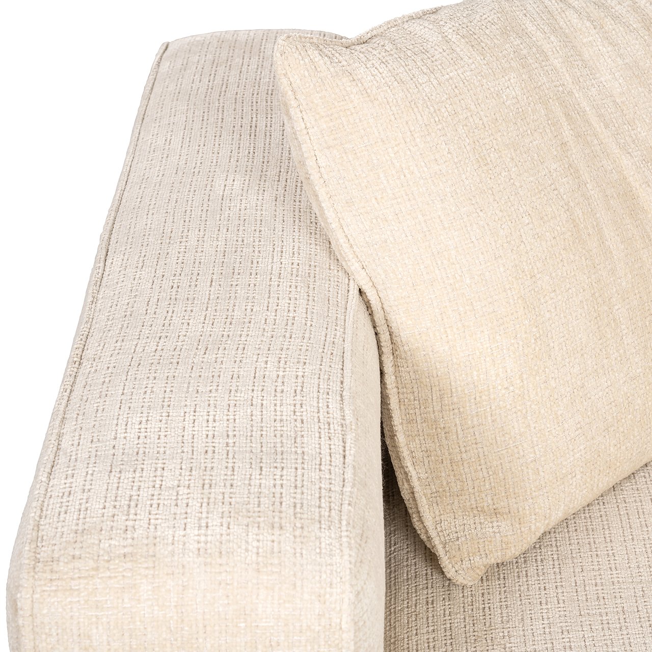 S5148 BEIGE CHENILLE - Narożnik Lusso beż szenil (Niagara 902 beż Chenille)