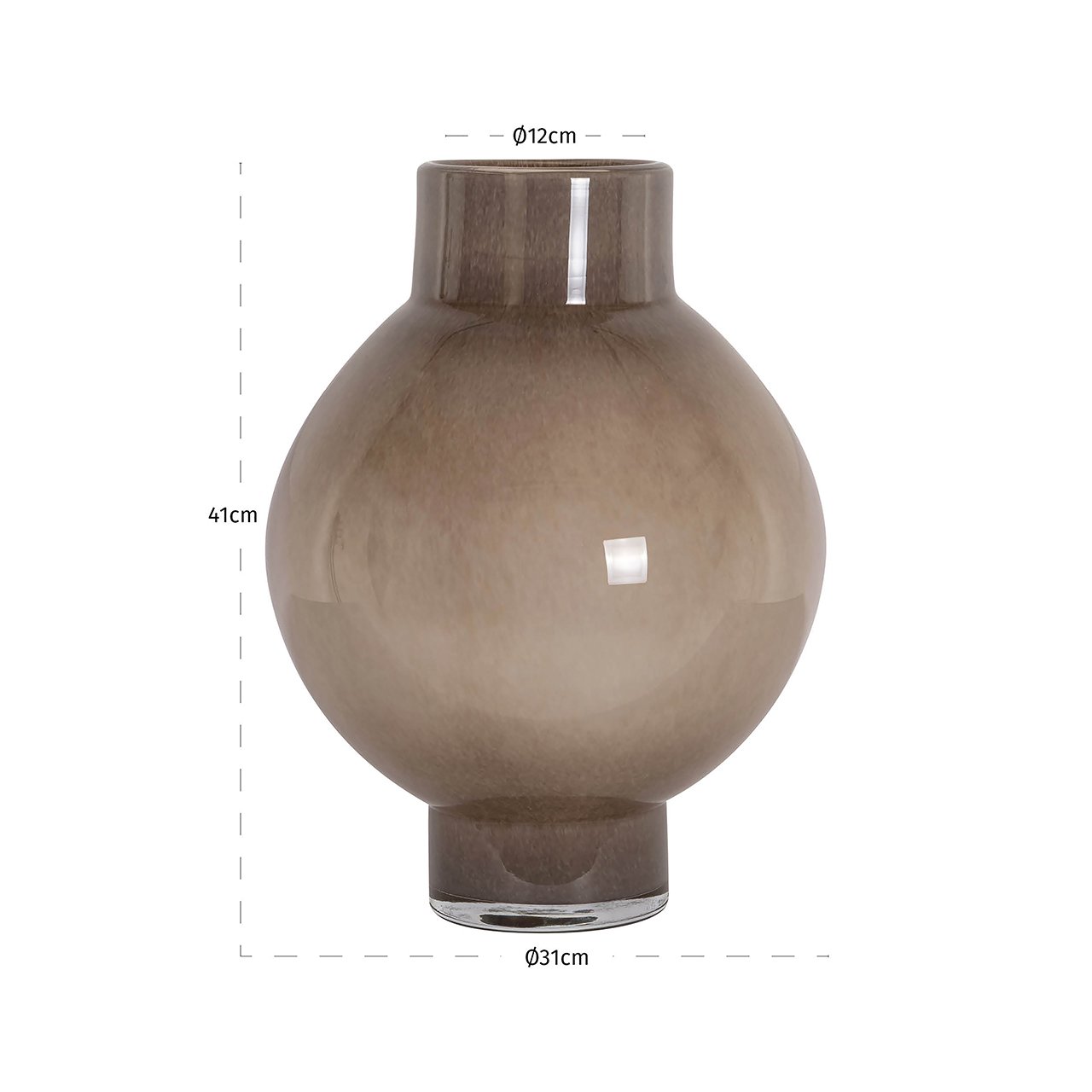 -VA-0394 - Wazon Celina duży (Taupe)