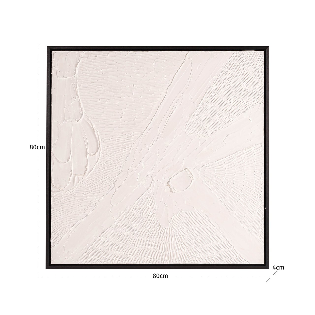 -WA-0043 - Grafika ścienna Janey (czarno/biała)