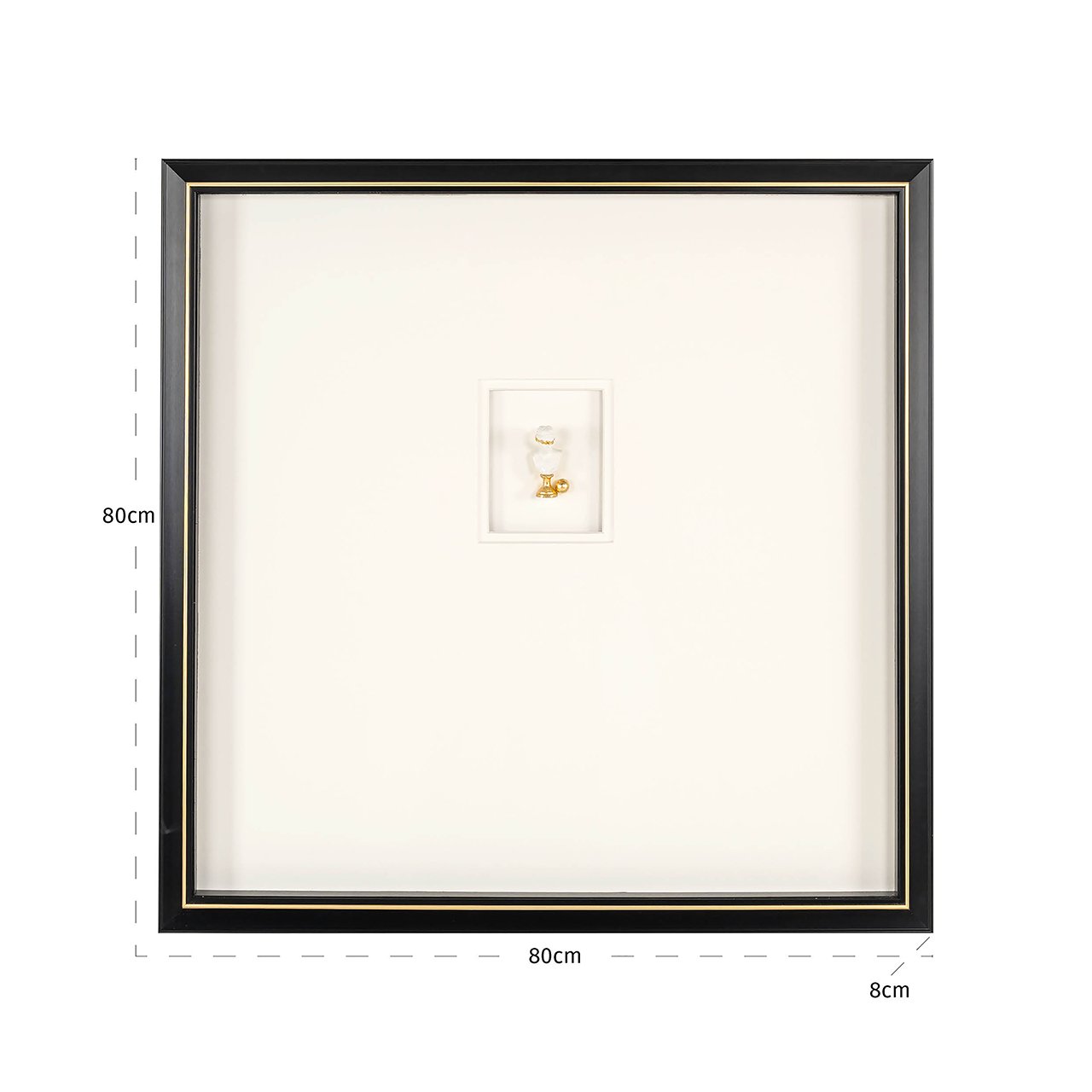 -WA-0049 - Obraz na ścianę Hanna (czarno/biały)