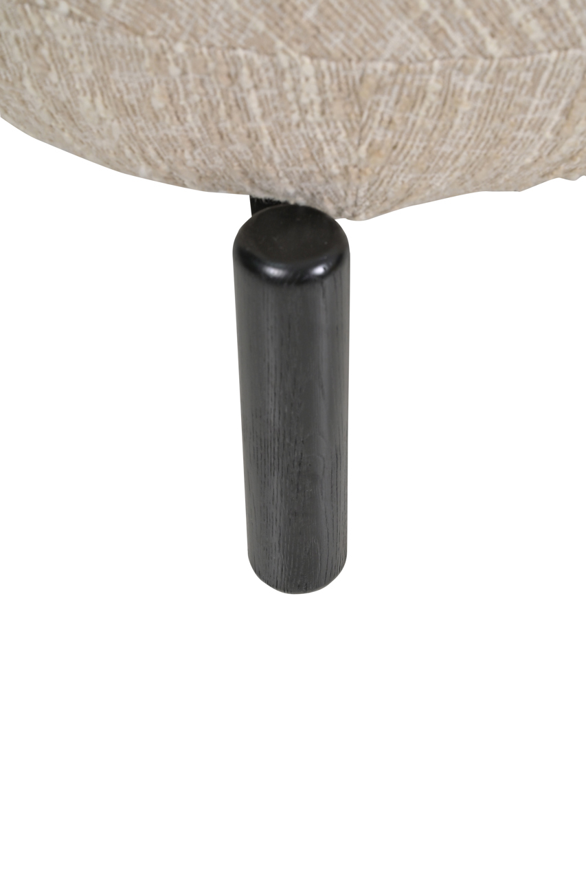 S4654 ANGORA - Fotel wypoczynkowy Ornella beżowy angora