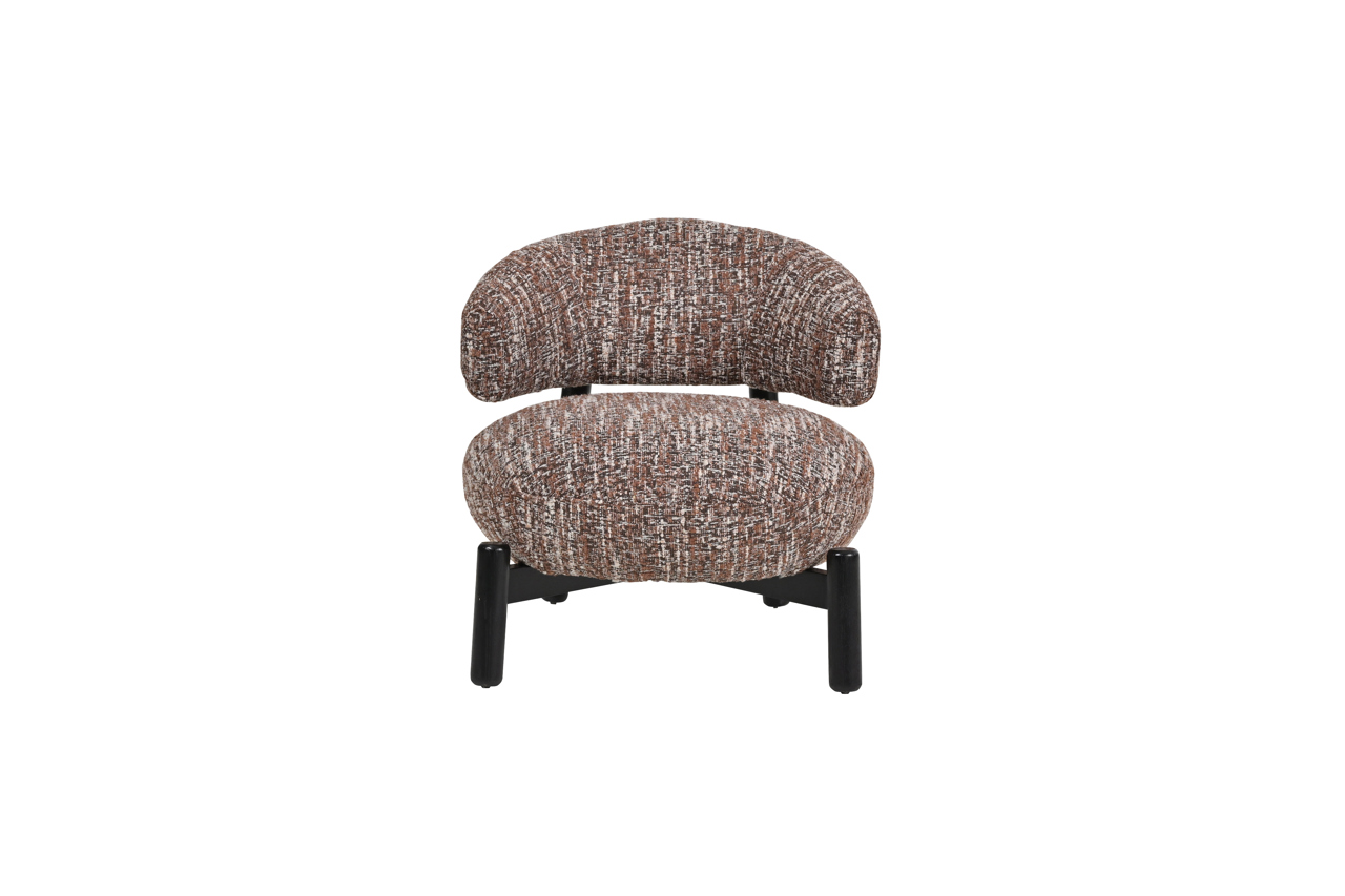 S4654 HAZEL - Fotel wypoczynkowy Ornella orzechowy