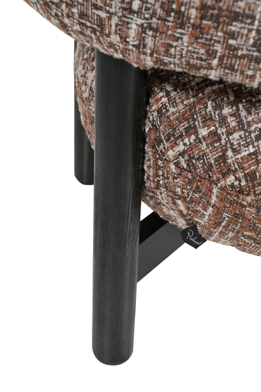 S4654 HAZEL - Fotel wypoczynkowy Ornella orzechowy