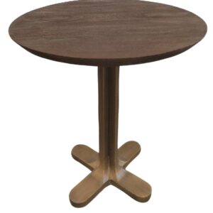 7845 - Stolik bistro Revelin ciemnobrązowy 75Ø