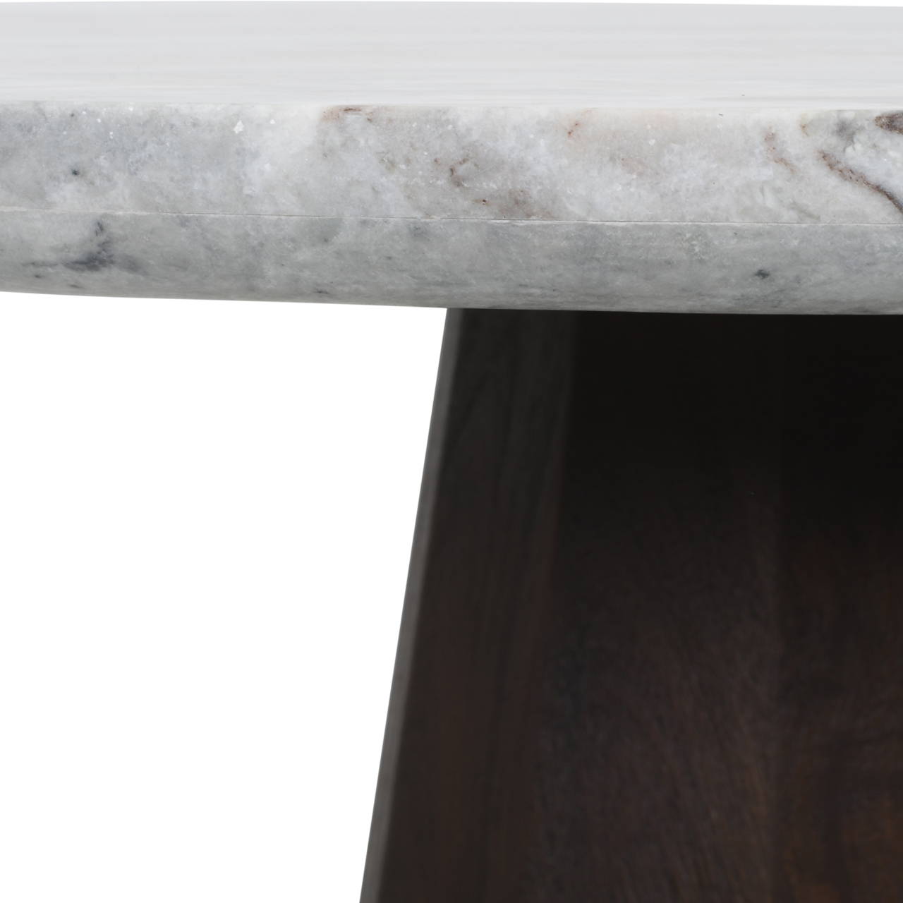 8570 - Stół jadalny Oberoy brązowy 130Ø