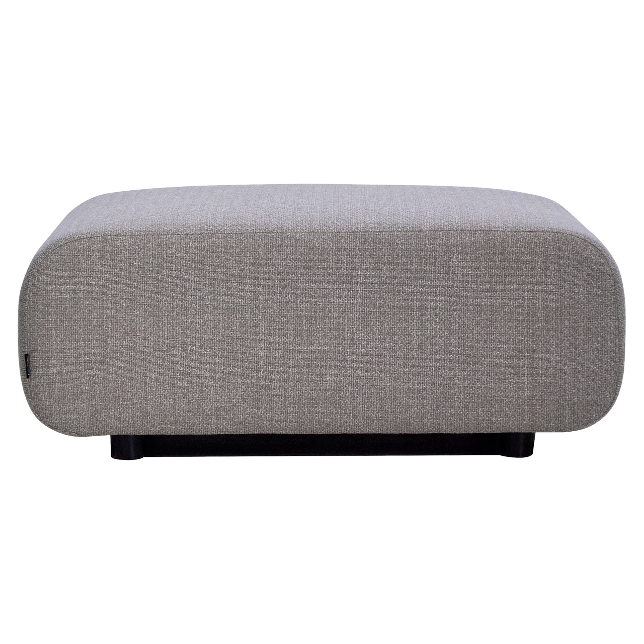 8738 STONE - Puf i podnóżek ogrodowy Dawson w kolorze greige alpejskim