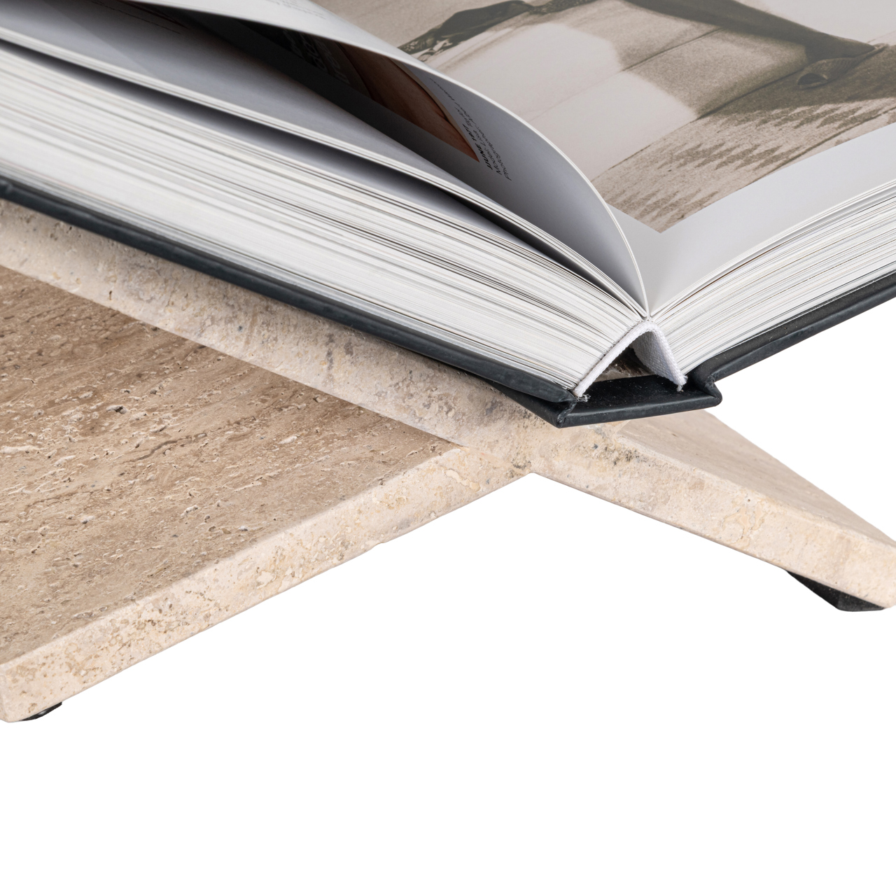 -BS-0026 - Regały na książki Belice beżowe