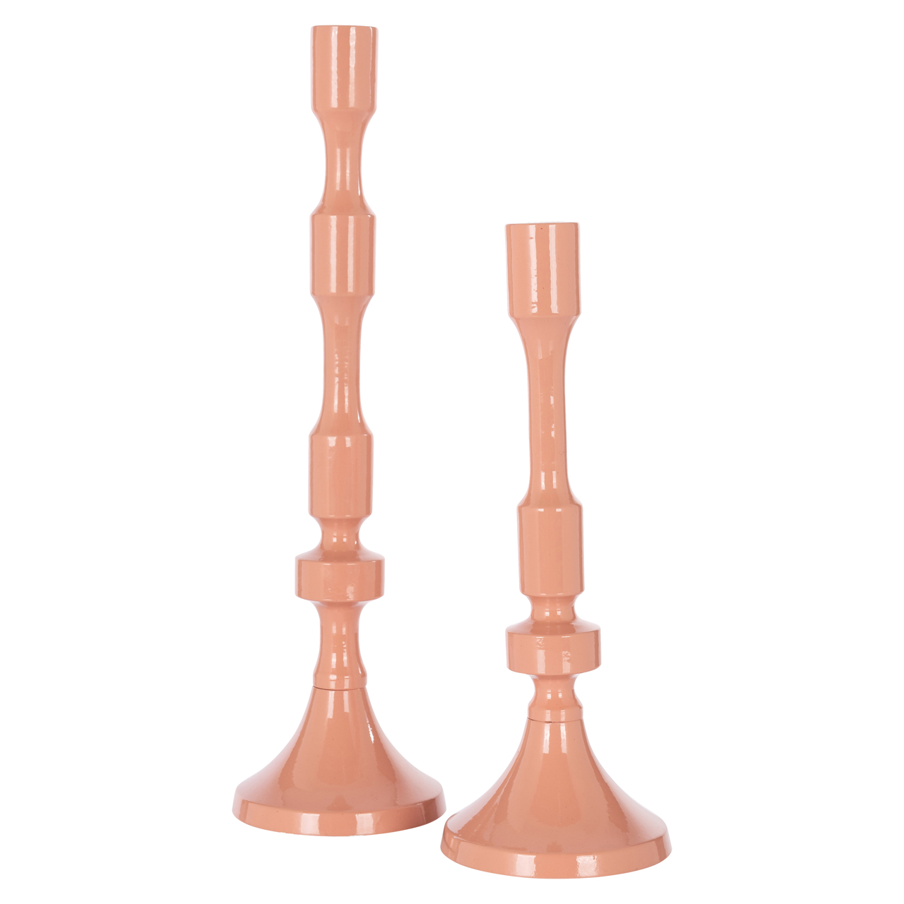 -KA-0221 - Świecznik Kyra różowy mały