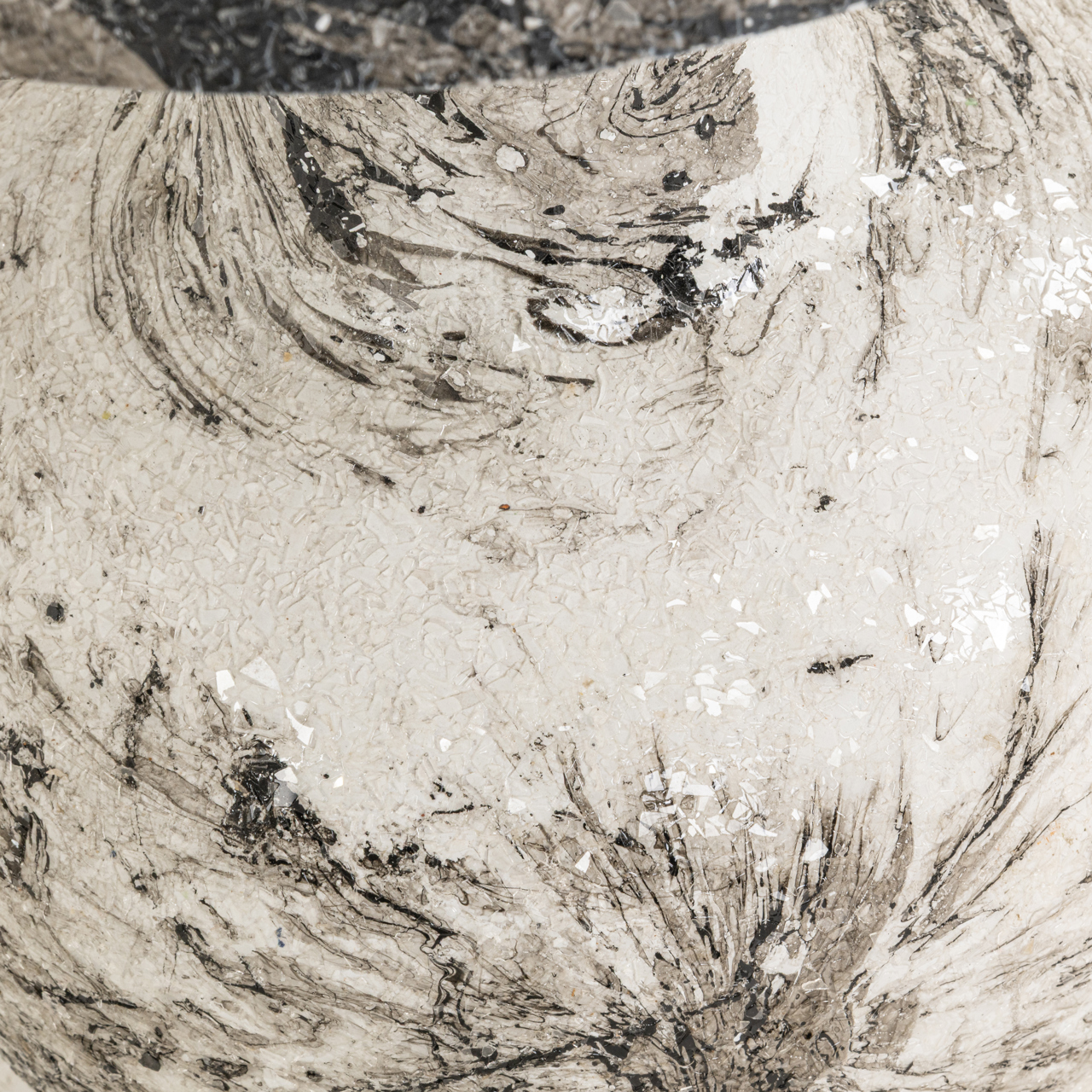 -LB-0210 - Lampa stołowa Cecile czarno-biała