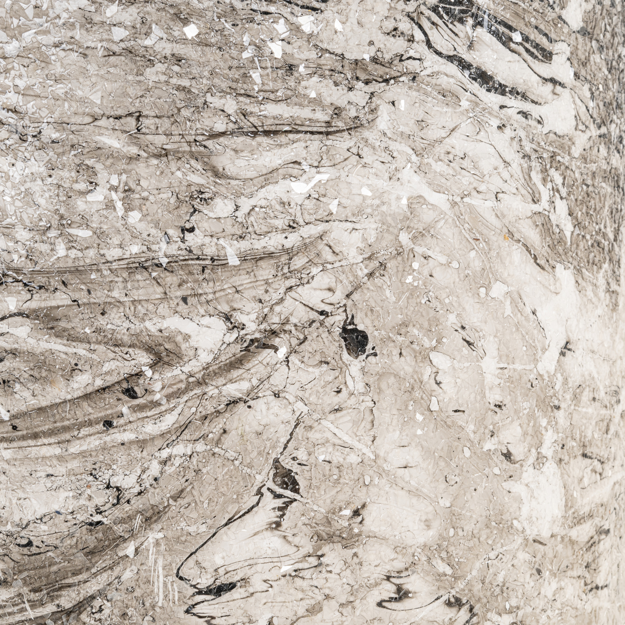 -LB-0210 - Lampa stołowa Cecile czarno-biała