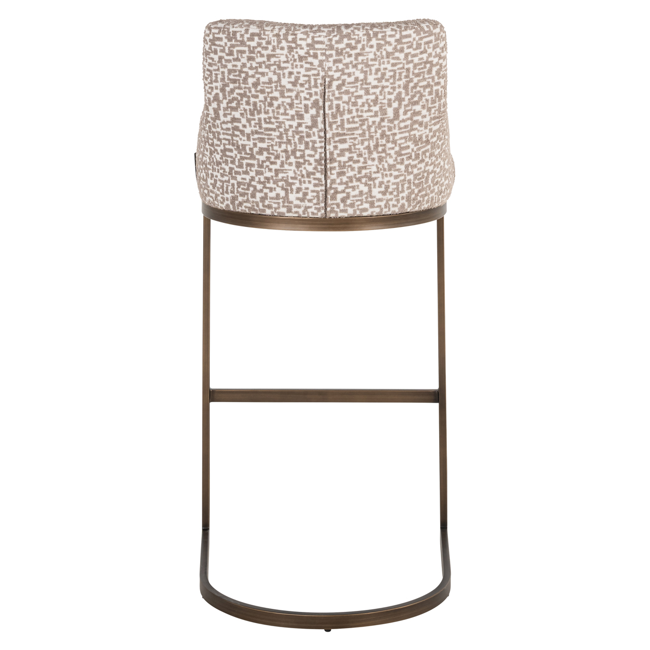 S4580 NATURAL GEO - Hoker barowy Bolton naturalny geo (zestaw 2 szt.)