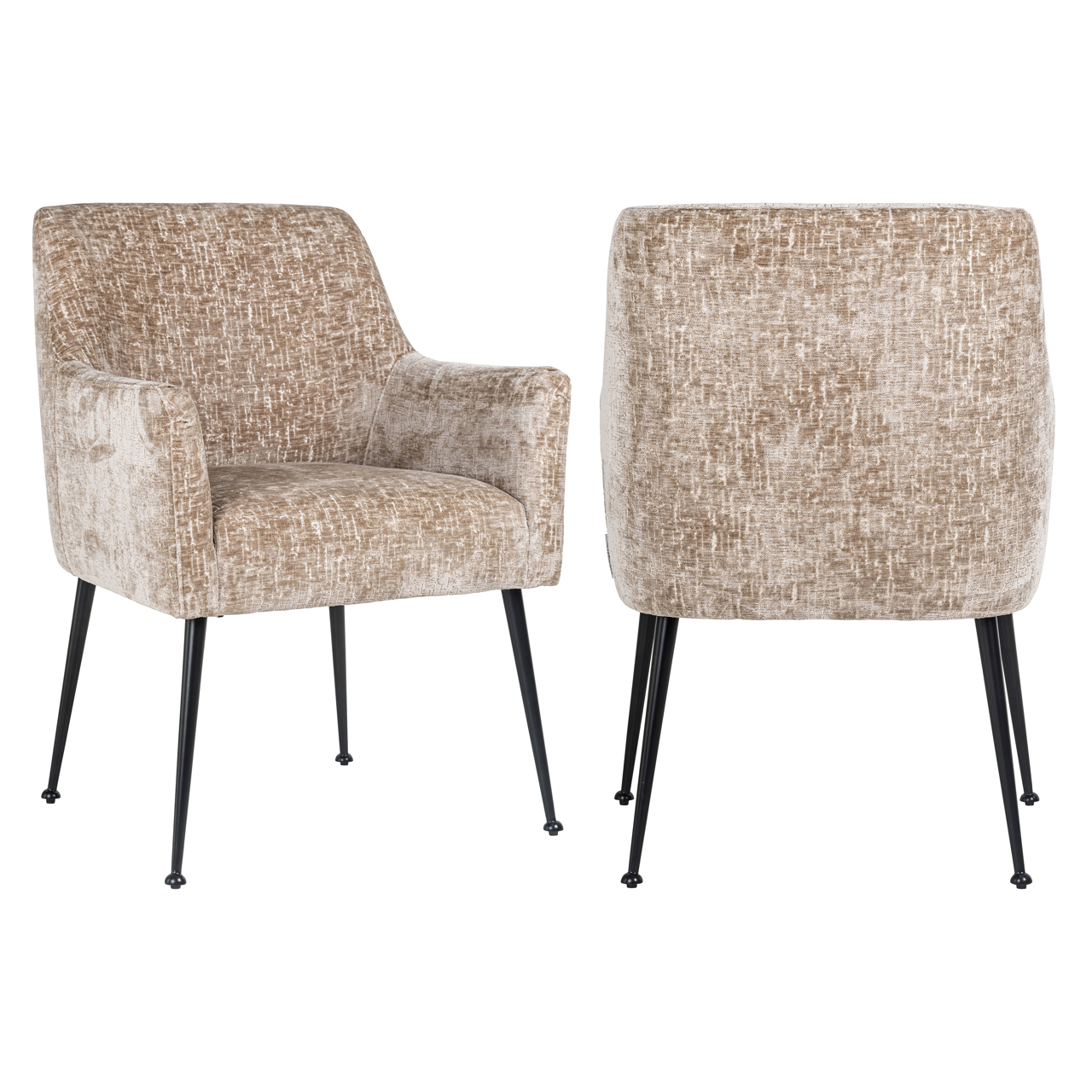 S4587 SHITAKE ISLAND - Krzesło do jadalni Harley Seven Shitake