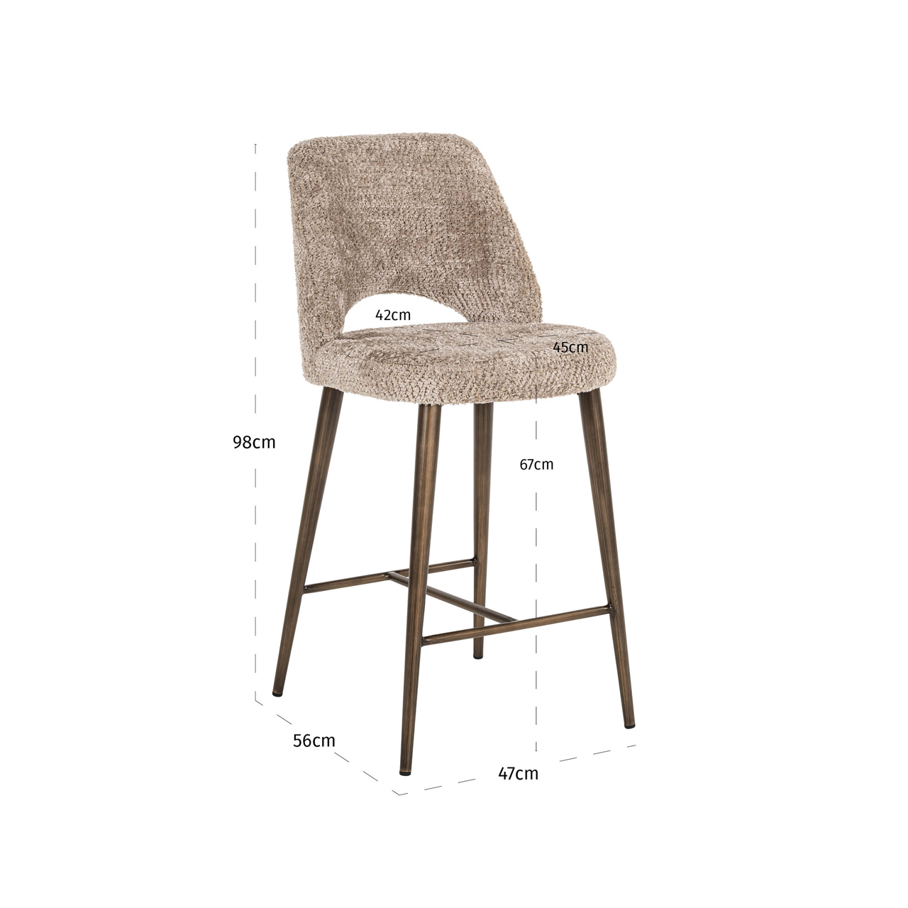 S4628 FR LOVELY NATURE - Hoker barowy Delphine Lovely Nature ognioodporny