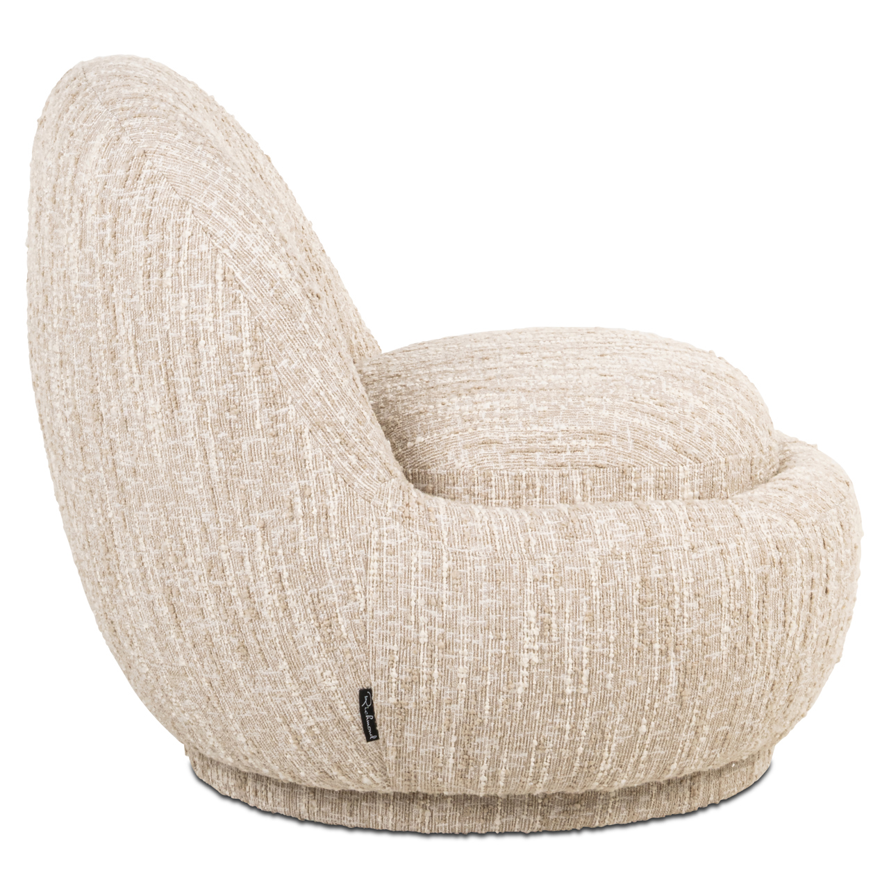 S4632 BEIGE ANGORA - Fotel wypoczynkowy Arlanda beżowy angora