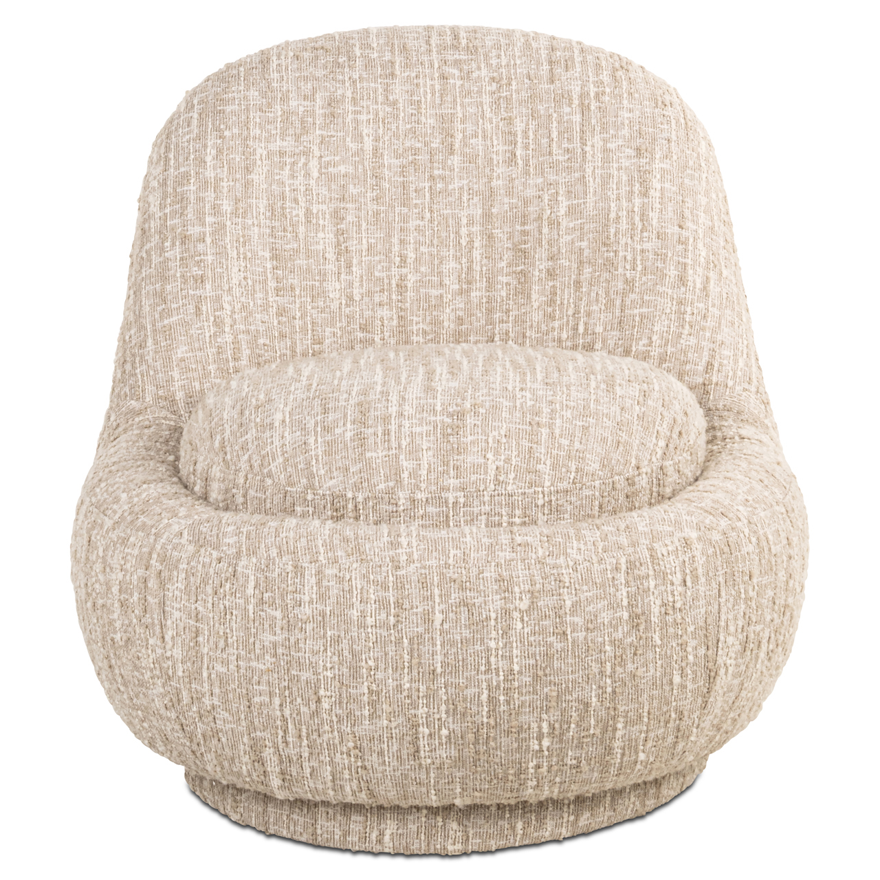 S4632 BEIGE ANGORA - Fotel wypoczynkowy Arlanda beżowy angora