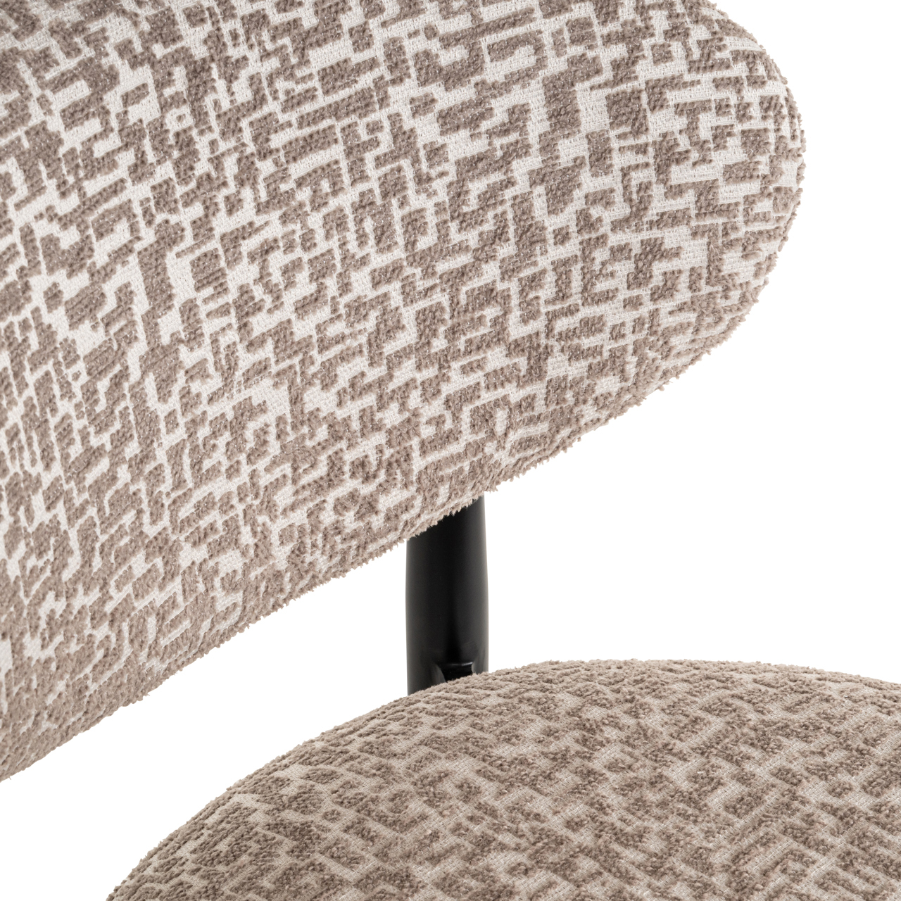 S4643 FR NATURAL GEO - Hoker barowy Dantes naturalny geo ognioodporny