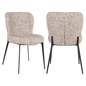 S4646 NATURAL GEO - Krzesło do jadalni Sergio naturalne geo